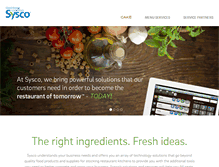 Tablet Screenshot of gobeyondfood.com